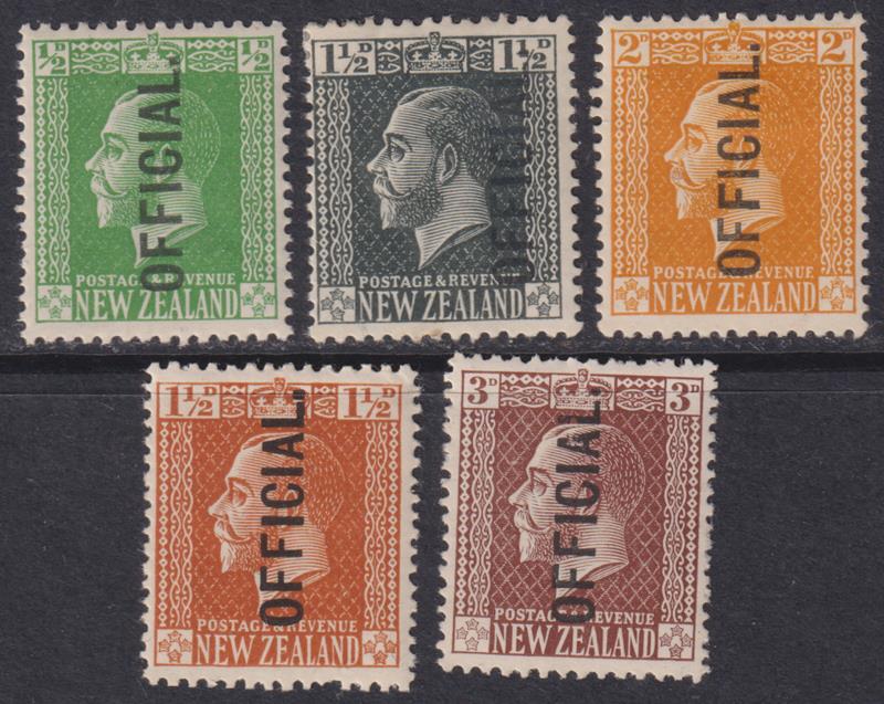 Lot 766 - New Zealand - Officials - Mowbray Collectables Postal Stamp Auction #524 Lot 766 - New Zealand - Officials - Mowbray Collectables Postal Stamp Auction #524