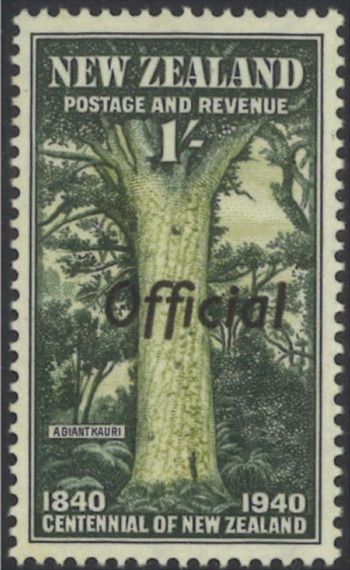 Lot 803 - New Zealand - Officials  -  Mowbray Collectables Postal Stamp Auction #524