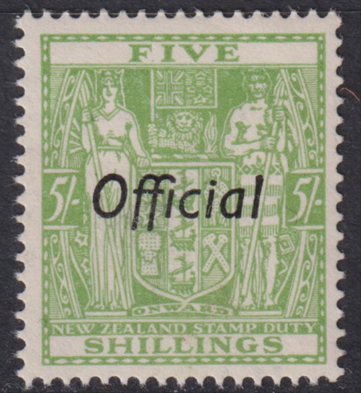 Lot 832 - New Zealand - Officials - Mowbray Collectables Postal Stamp Auction #524 Lot 832 - New Zealand - Officials - Mowbray Collectables Postal Stamp Auction #524