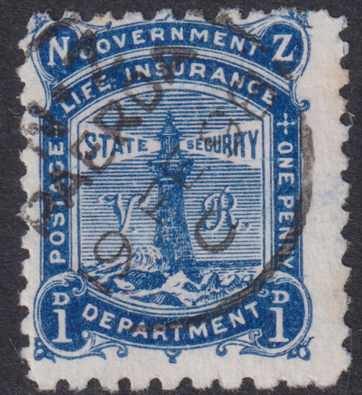 Lot 838 - New Zealand - Life Insurance - Mowbray Collectables Postal Stamp Auction #524 Lot 838 - New Zealand - Life Insurance - Mowbray Collectables Postal Stamp Auction #524