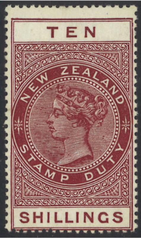 Lot 872 - New Zealand - Postal Fiscals - Mowbray Collectables Postal Stamp Auction #524 Lot 872 - New Zealand - Postal Fiscals - Mowbray Collectables Postal Stamp Auction #524