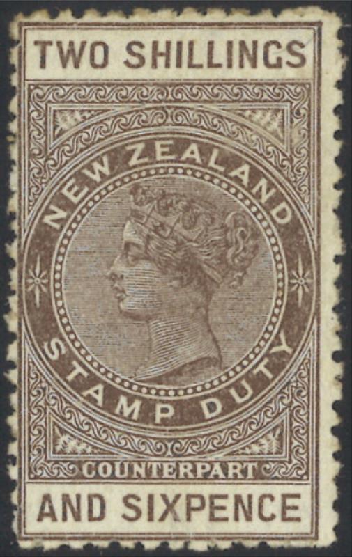 Lot 875 - New Zealand - Postal Fiscals - Mowbray Collectables Postal Stamp Auction #524 Lot 875 - New Zealand - Postal Fiscals - Mowbray Collectables Postal Stamp Auction #524