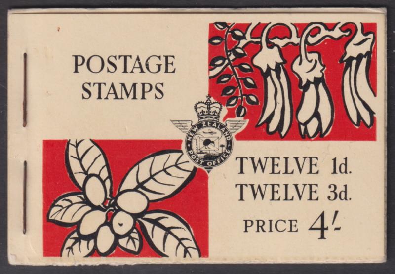 Lot 975 - NEW ZEALAND - Booklets - Mowbray Collectables Postal Stamp Auction #524 Lot 975 - NEW ZEALAND - Booklets - Mowbray Collectables Postal Stamp Auction #524
