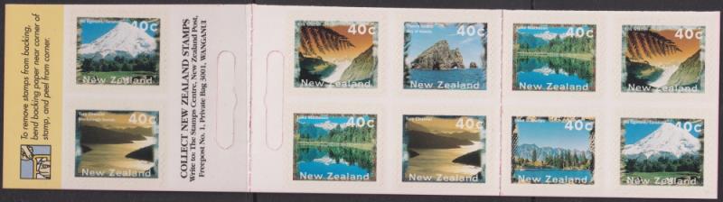 Lot 982 - NEW ZEALAND - Booklets - Mowbray Collectables Postal Stamp Auction #524 Lot 982 - NEW ZEALAND - Booklets - Mowbray Collectables Postal Stamp Auction #524