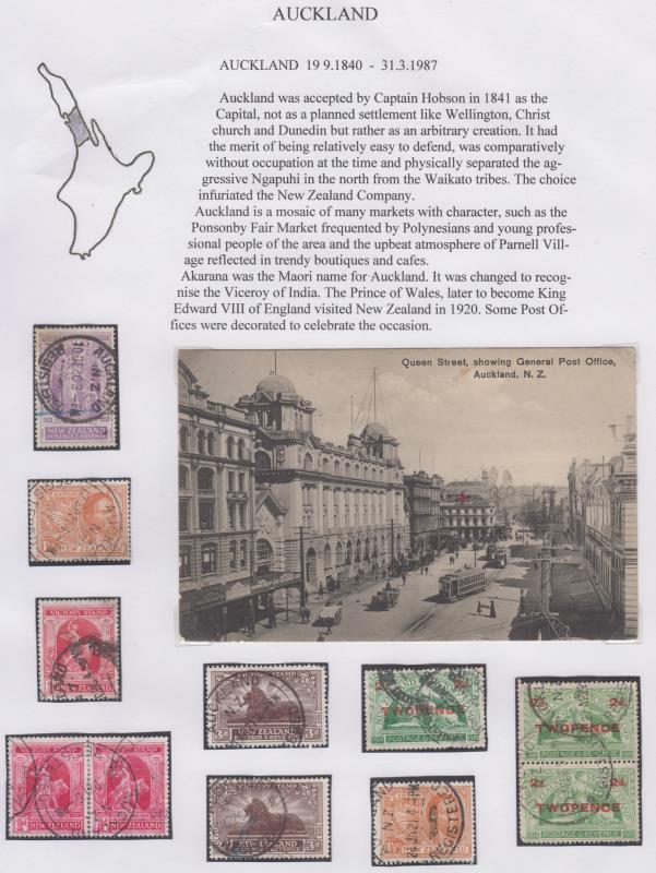 Lot 279 - New Zealand - Postal History  -  Mowbray Collectables ​Public Stamp Auction #35