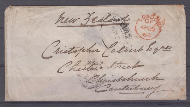 Lot 294 - New Zealand - Postal History  -  Mowbray Collectables ​Public Stamp Auction #35