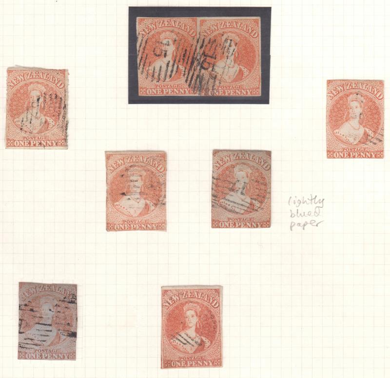 Lot 307 - NEW ZEALAND - Definitives / Full Face Queens  -  Mowbray Collectables ​Public Stamp Auction #35