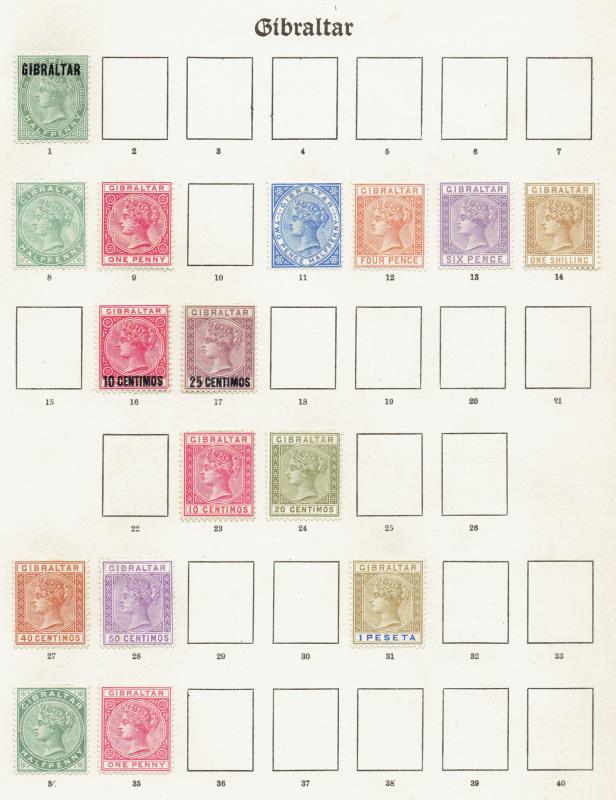 Lot 32 - collections and accumulations  -  Mowbray Collectables ​Public Stamp Auction #35