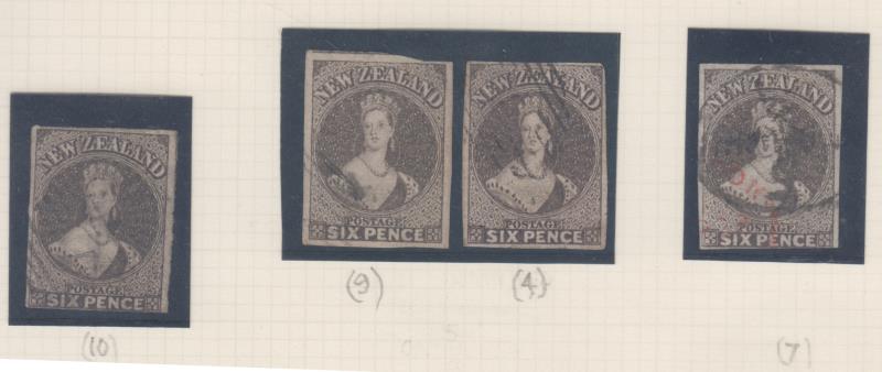 Lot 320 - NEW ZEALAND - Definitives / Full Face Queens  -  Mowbray Collectables ​Public Stamp Auction #35