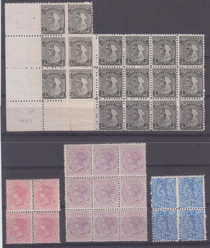 Lot 387 - NEW ZEALAND - Definitives / Second Sidefaces - Mowbray Collectables Public Stamp Auction #35 Lot 387 - NEW ZEALAND - Definitives / Second Sidefaces - Mowbray Collectables Public Stamp Auction #35