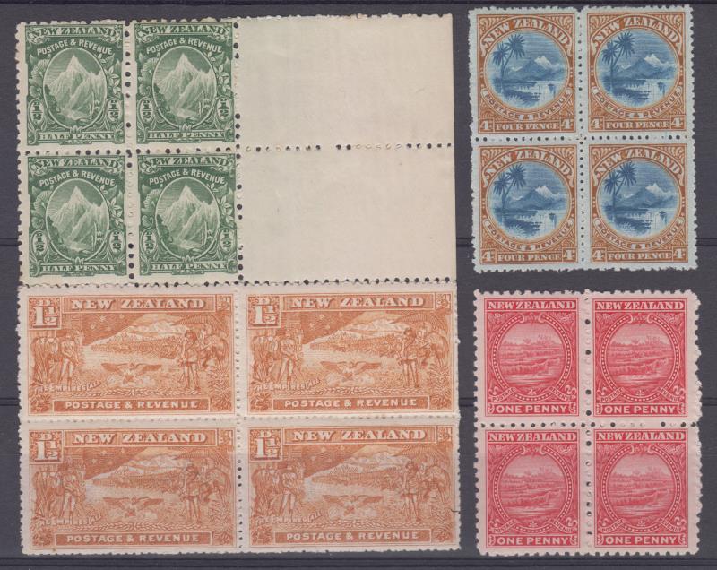 Lot 398 - NEW ZEALAND - Definitives / 1898 Pictorials - Mowbray Collectables Public Stamp Auction #35 Lot 398 - NEW ZEALAND - Definitives / 1898 Pictorials - Mowbray Collectables Public Stamp Auction #35