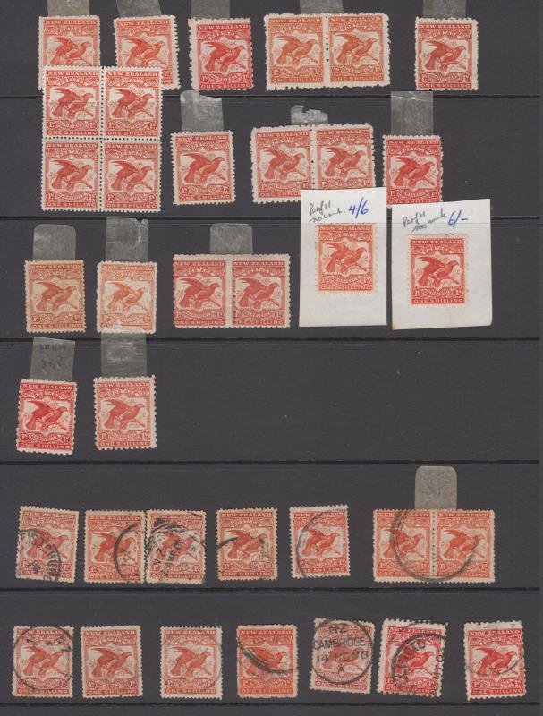 Lot 401 - NEW ZEALAND - Definitives / 1898 Pictorials - Mowbray Collectables Public Stamp Auction #35 Lot 401 - NEW ZEALAND - Definitives / 1898 Pictorials - Mowbray Collectables Public Stamp Auction #35