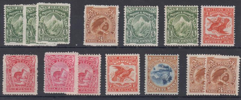 Lot 421 - NEW ZEALAND - Definitives / 1898 Pictorials - Mowbray Collectables Public Stamp Auction #35 Lot 421 - NEW ZEALAND - Definitives / 1898 Pictorials - Mowbray Collectables Public Stamp Auction #35