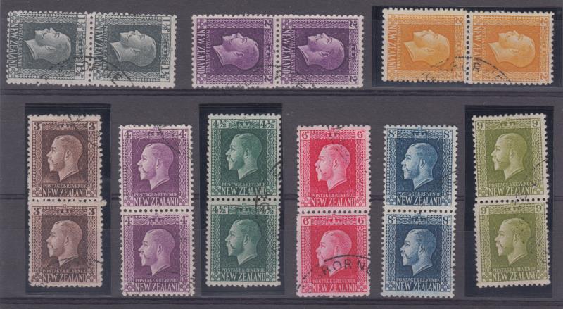 Lot 467 - NEW ZEALAND - Definitives / King George V  -  Mowbray Collectables ​Public Stamp Auction #35