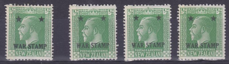 Lot 479 - NEW ZEALAND - Definitives / King George V  -  Mowbray Collectables ​Public Stamp Auction #35