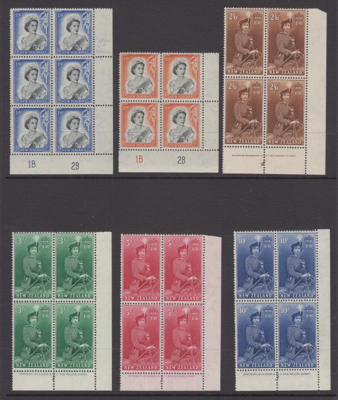 Lot 500 - NEW ZEALAND - Definitives / QEII Pre-decimal  -  Mowbray Collectables ​Public Stamp Auction #35