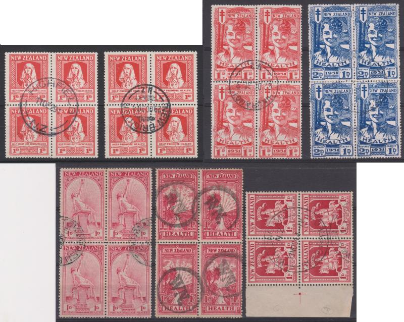 Lot 596 - NEW ZEALAND - Health - Mowbray Collectables Public Stamp Auction #35 Lot 596 - NEW ZEALAND - Health - Mowbray Collectables Public Stamp Auction #35