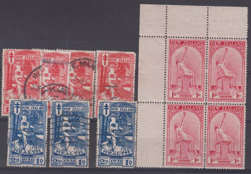 Lot 599 - NEW ZEALAND - Health - Mowbray Collectables Public Stamp Auction #35 Lot 599 - NEW ZEALAND - Health - Mowbray Collectables Public Stamp Auction #35