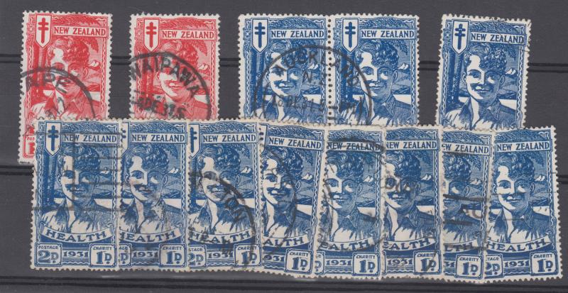 Lot 606 - NEW ZEALAND - Health - Mowbray Collectables Public Stamp Auction #35 Lot 606 - NEW ZEALAND - Health - Mowbray Collectables Public Stamp Auction #35