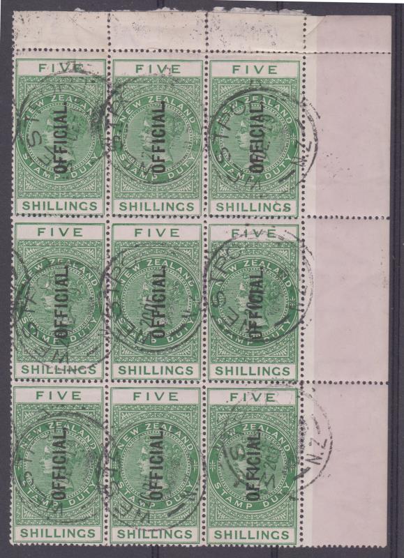 Lot 662 - New Zealand - Officials - Mowbray Collectables Public Stamp Auction #35 Lot 662 - New Zealand - Officials - Mowbray Collectables Public Stamp Auction #35
