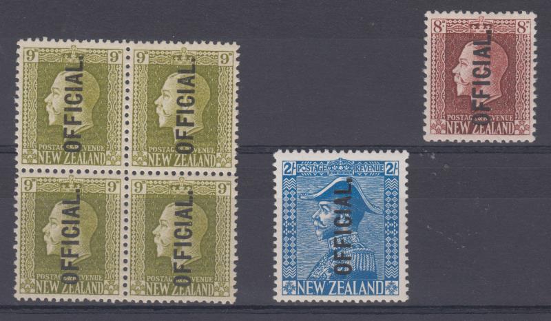 Lot 665 - New Zealand - Officials - Mowbray Collectables Public Stamp Auction #35 Lot 665 - New Zealand - Officials - Mowbray Collectables Public Stamp Auction #35