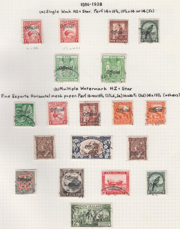 Lot 672 - New Zealand - Officials - Mowbray Collectables Public Stamp Auction #35 Lot 672 - New Zealand - Officials - Mowbray Collectables Public Stamp Auction #35