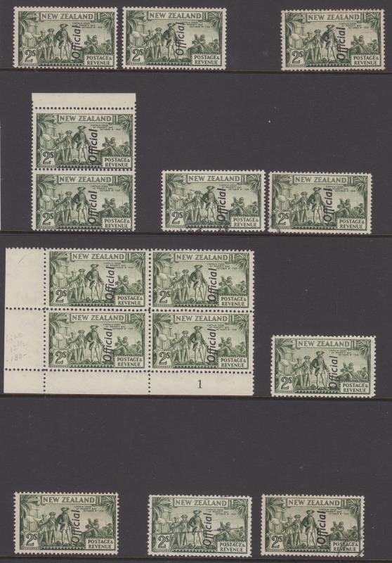 Lot 673 - New Zealand - Officials - Mowbray Collectables Public Stamp Auction #35 Lot 673 - New Zealand - Officials - Mowbray Collectables Public Stamp Auction #35