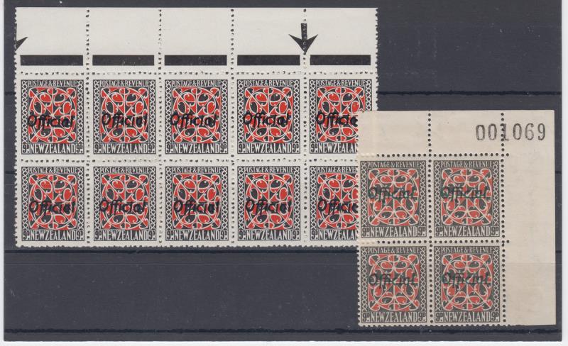 Lot 680 - New Zealand - Officials - Mowbray Collectables Public Stamp Auction #35 Lot 680 - New Zealand - Officials - Mowbray Collectables Public Stamp Auction #35
