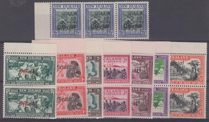Lot 683 - New Zealand - Officials - Mowbray Collectables Public Stamp Auction #35 Lot 683 - New Zealand - Officials - Mowbray Collectables Public Stamp Auction #35