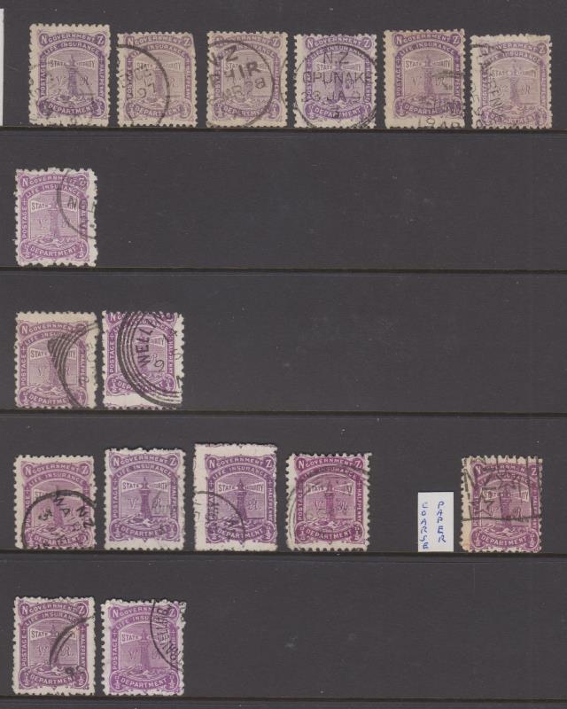 Lot 686 - New Zealand - Life Insurance - Mowbray Collectables Public Stamp Auction #35 Lot 686 - New Zealand - Life Insurance - Mowbray Collectables Public Stamp Auction #35