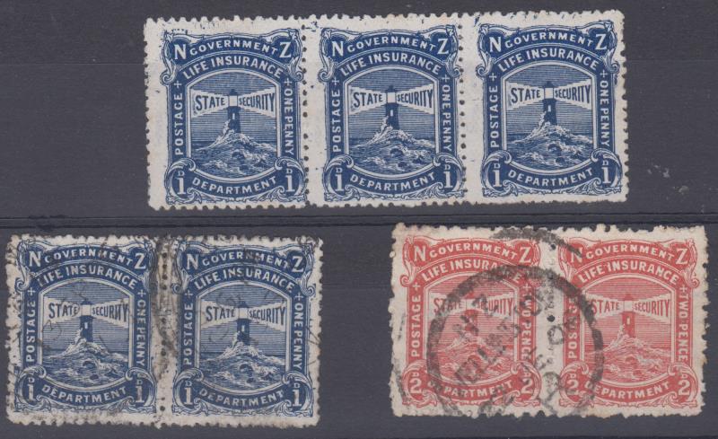 Lot 704 - New Zealand - Life Insurance  -  Mowbray Collectables ​Public Stamp Auction #35
