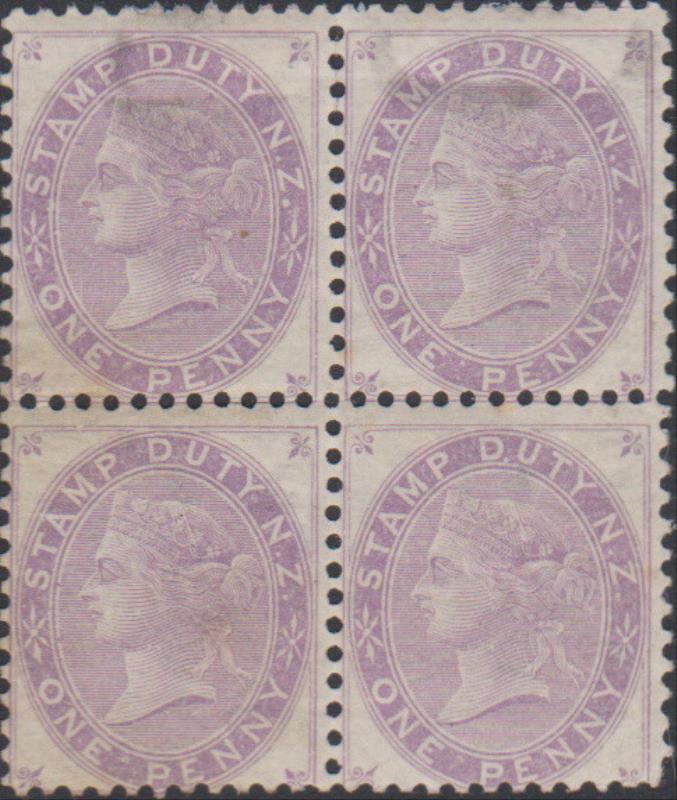 Lot 714 - New Zealand - Postal Fiscals  -  Mowbray Collectables ​Public Stamp Auction #35