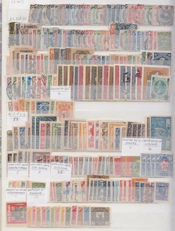 Lot 72 - collections and accumulations  -  Mowbray Collectables ​Public Stamp Auction #35