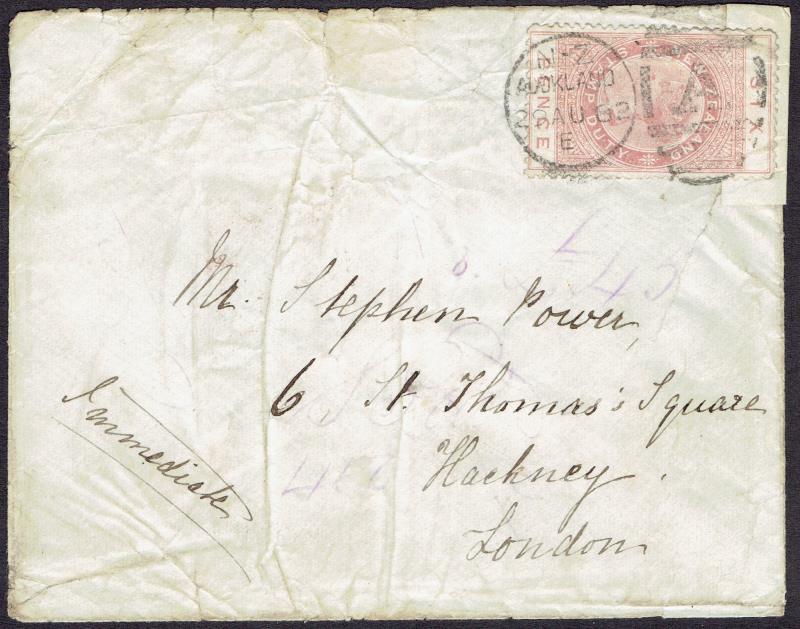 Lot 723 - New Zealand - Postal Fiscals  -  Mowbray Collectables ​Public Stamp Auction #35
