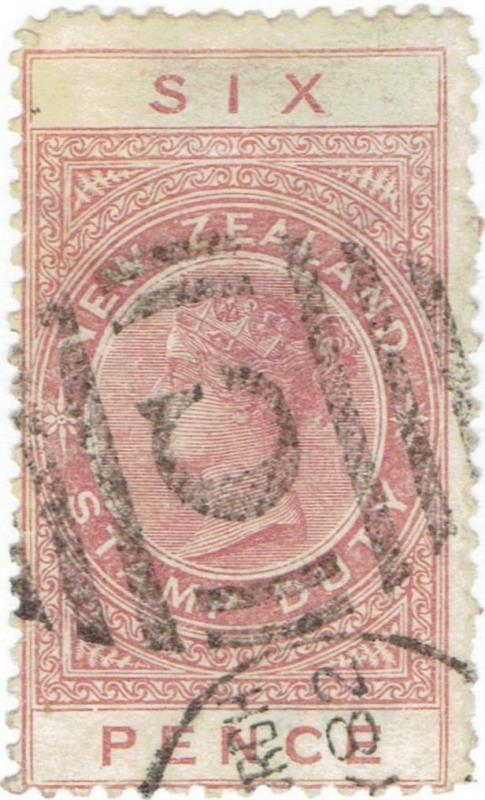 Lot 724 - New Zealand - Postal Fiscals  -  Mowbray Collectables ​Public Stamp Auction #35
