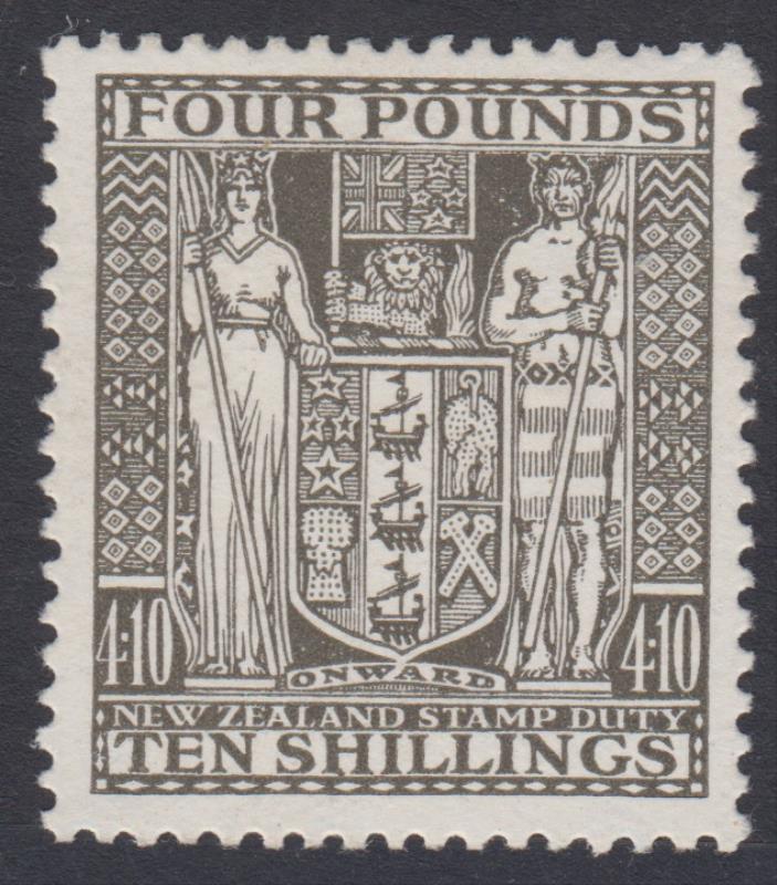 Lot 739 - New Zealand - Postal Fiscals  -  Mowbray Collectables ​Public Stamp Auction #35