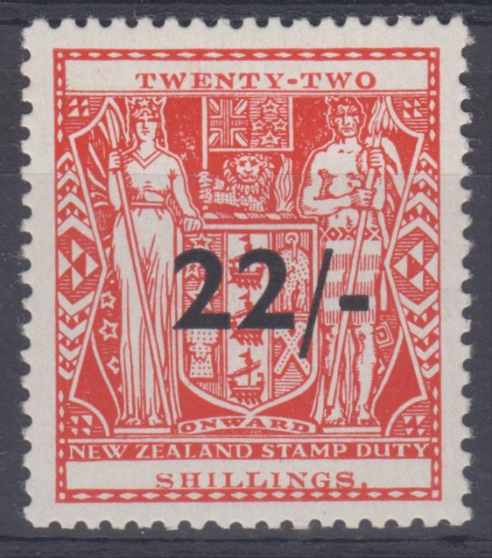 Lot 743 - New Zealand - Postal Fiscals  -  Mowbray Collectables ​Public Stamp Auction #35