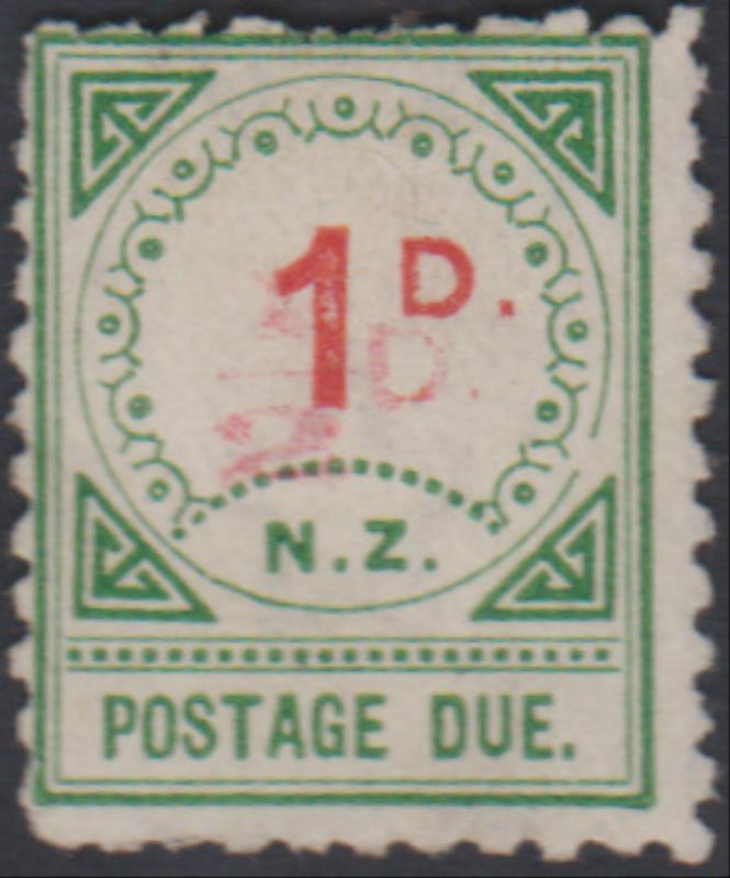 Lot 820 - New Zealand - Postage Dues  -  Mowbray Collectables ​Public Stamp Auction #35