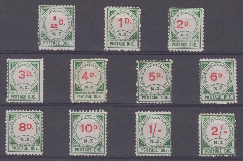 Lot 821 - New Zealand - Postage Dues  -  Mowbray Collectables ​Public Stamp Auction #35