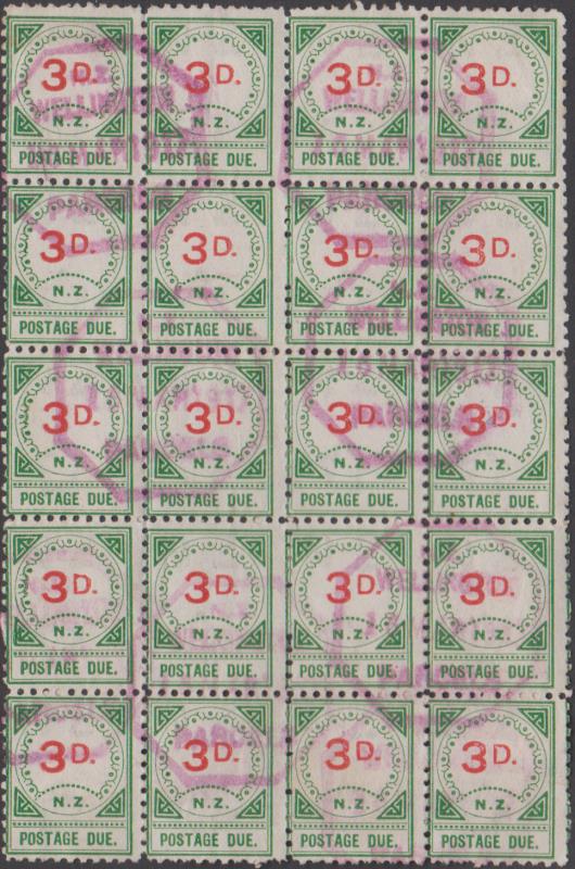 Lot 827 - New Zealand - Postage Dues - Mowbray Collectables Public Stamp Auction #35 Lot 827 - New Zealand - Postage Dues - Mowbray Collectables Public Stamp Auction #35