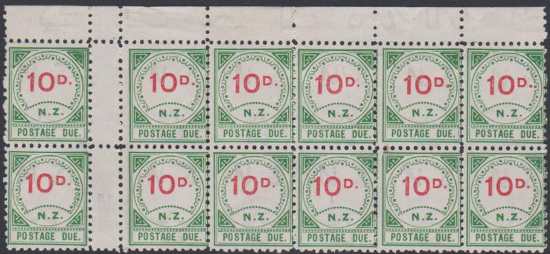 Lot 834 - New Zealand - Postage Dues - Mowbray Collectables Public Stamp Auction #35 Lot 834 - New Zealand - Postage Dues - Mowbray Collectables Public Stamp Auction #35