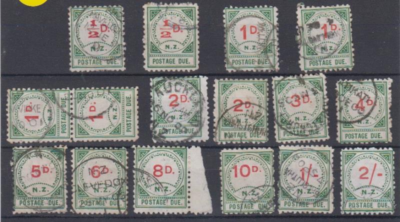 Lot 835 - New Zealand - Postage Dues - Mowbray Collectables Public Stamp Auction #35 Lot 835 - New Zealand - Postage Dues - Mowbray Collectables Public Stamp Auction #35