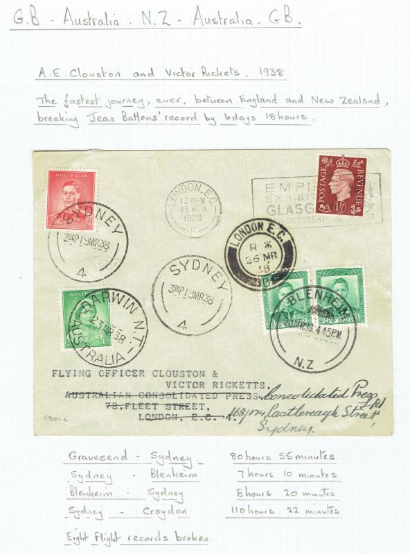 Lot 889 - flight covers - Mowbray Collectables Public Stamp Auction #35 Lot 889 - flight covers - Mowbray Collectables Public Stamp Auction #35