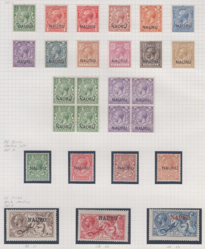 Lot 948 - Pacific Islands  -  Mowbray Collectables ​Public Stamp Auction #35