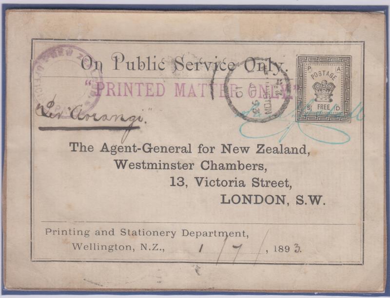 Lot 205 - New Zealand - Postal Stationery  -  Mowbray Collectables ​Public Stamp Auction #36