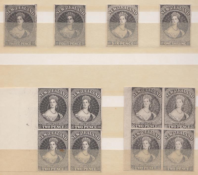 Lot 218 - NEW ZEALAND - Definitives: Full Face Queens Collections  -  Mowbray Collectables ​Public Stamp Auction #36