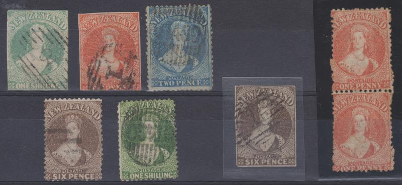 Lot 257 - NEW ZEALAND - Definitives: Full Face Queens - Mowbray Collectables Public Stamp Auction #36 Lot 257 - NEW ZEALAND - Definitives: Full Face Queens - Mowbray Collectables Public Stamp Auction #36