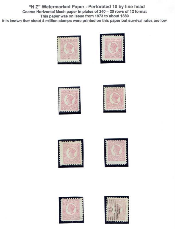 Lot 329 - NEW ZEALAND - Definitives: First Sidefaces  -  Mowbray Collectables ​Public Stamp Auction #36
