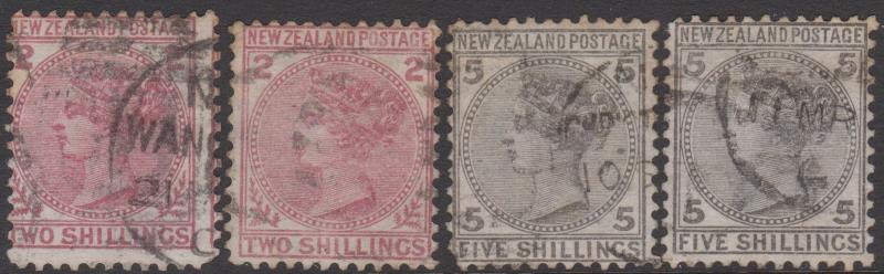 Lot 334 - NEW ZEALAND - Definitives: First Sidefaces  -  Mowbray Collectables ​Public Stamp Auction #36