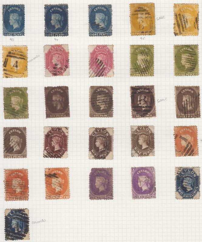Lot 35 - collections and accumulations  -  Mowbray Collectables ​Public Stamp Auction #36